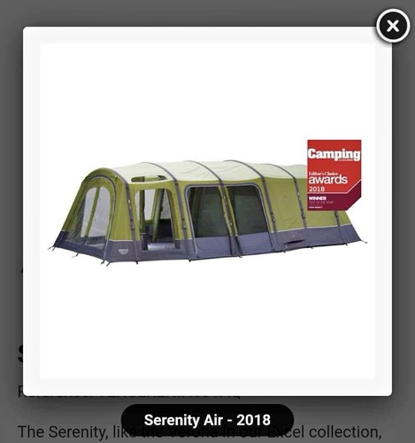 Vango serenity 600xl airbeam - vango,