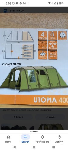 Vango airbeam utopia 400 - vango,